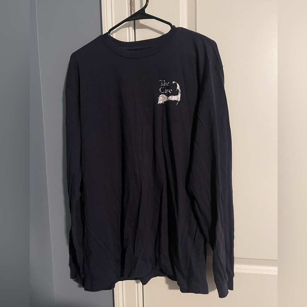 Cuffy’s Cape size large long sleeve navy blue t shirt